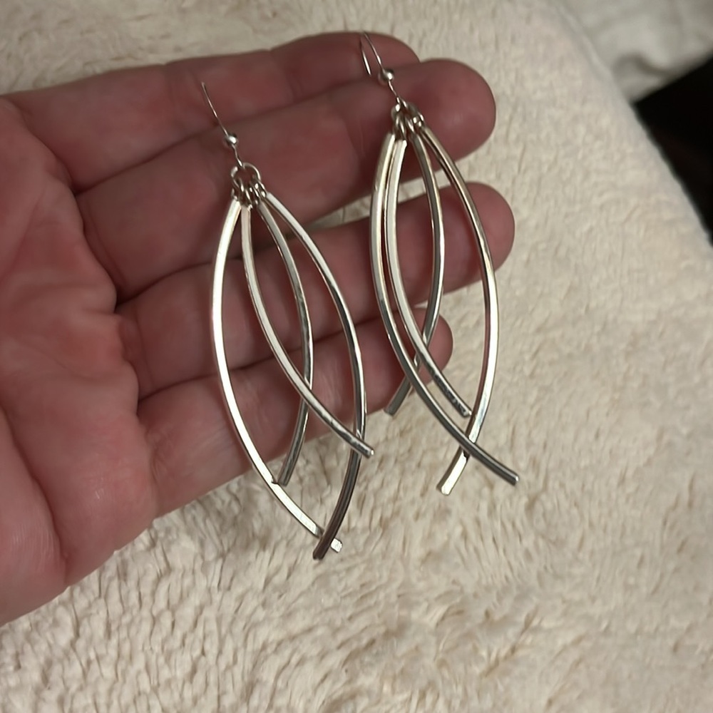 4 Solid Strand Vertically Arched Modern Designer … - image 1